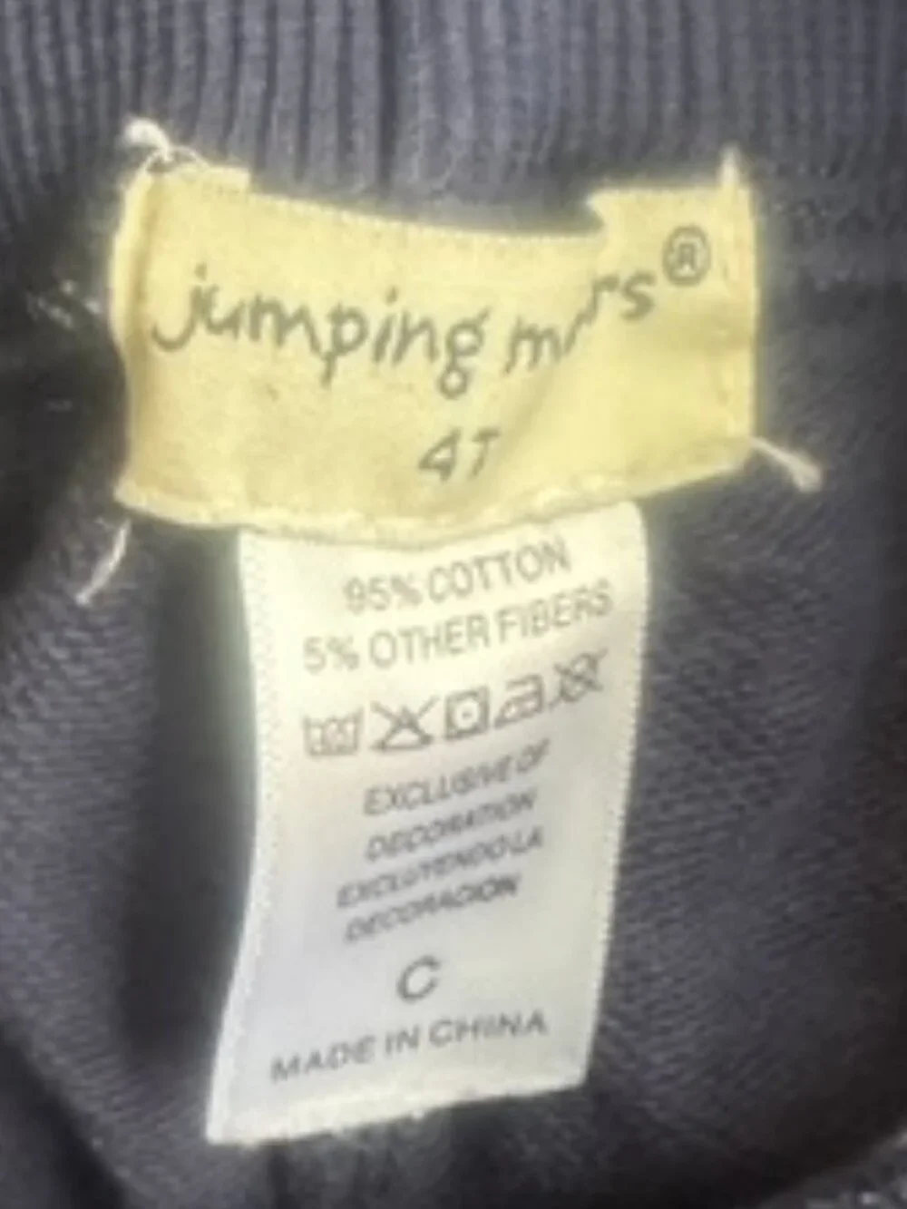 Jumping Beans Size 4T LOT of 3 PANTS